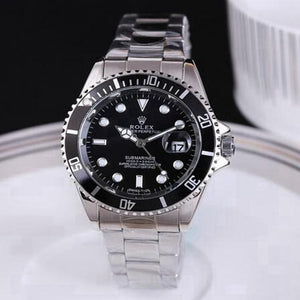 brand fashion classic quartz mens watch 2020 chronograph rubber belt date wristwatch rose gold metal watch men 01120