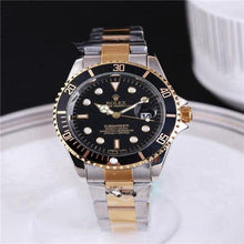 Load image into Gallery viewer, brand fashion classic quartz mens watch 2020 chronograph rubber belt date wristwatch rose gold metal watch men 01120
