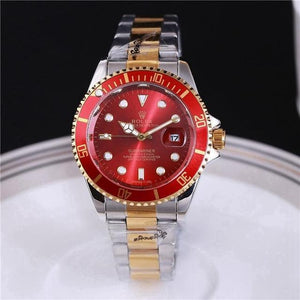 brand fashion classic quartz mens watch 2020 chronograph rubber belt date wristwatch rose gold metal watch men 01120